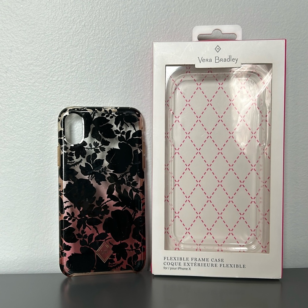 Vera Bradley IPhone X Flexible Frame Case